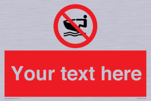 Custom No personal water craft